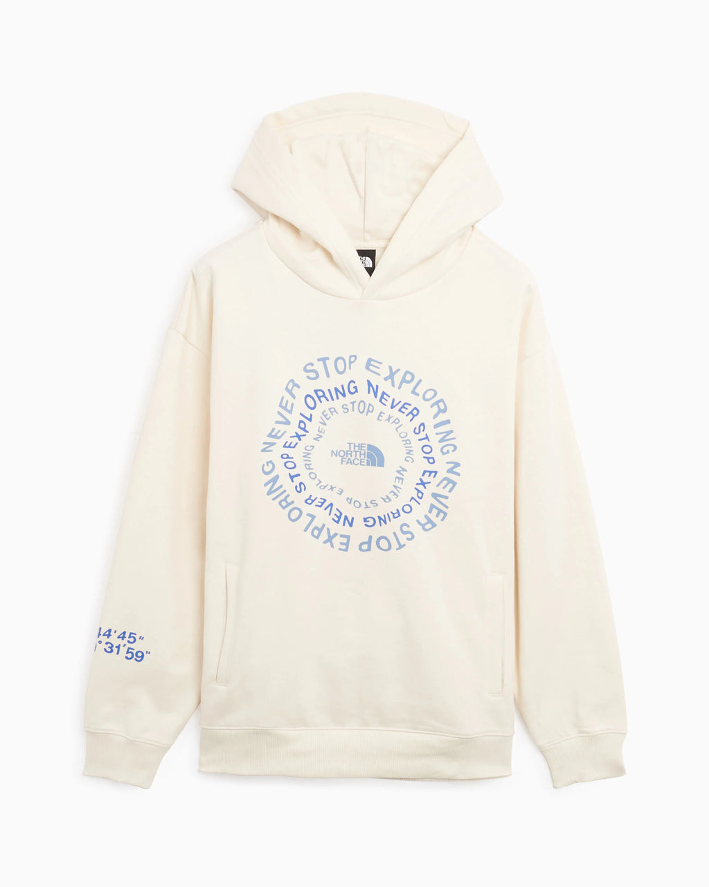 The North Face uomo felpa Graphic Hoodie NF0A87ETQLI Panna