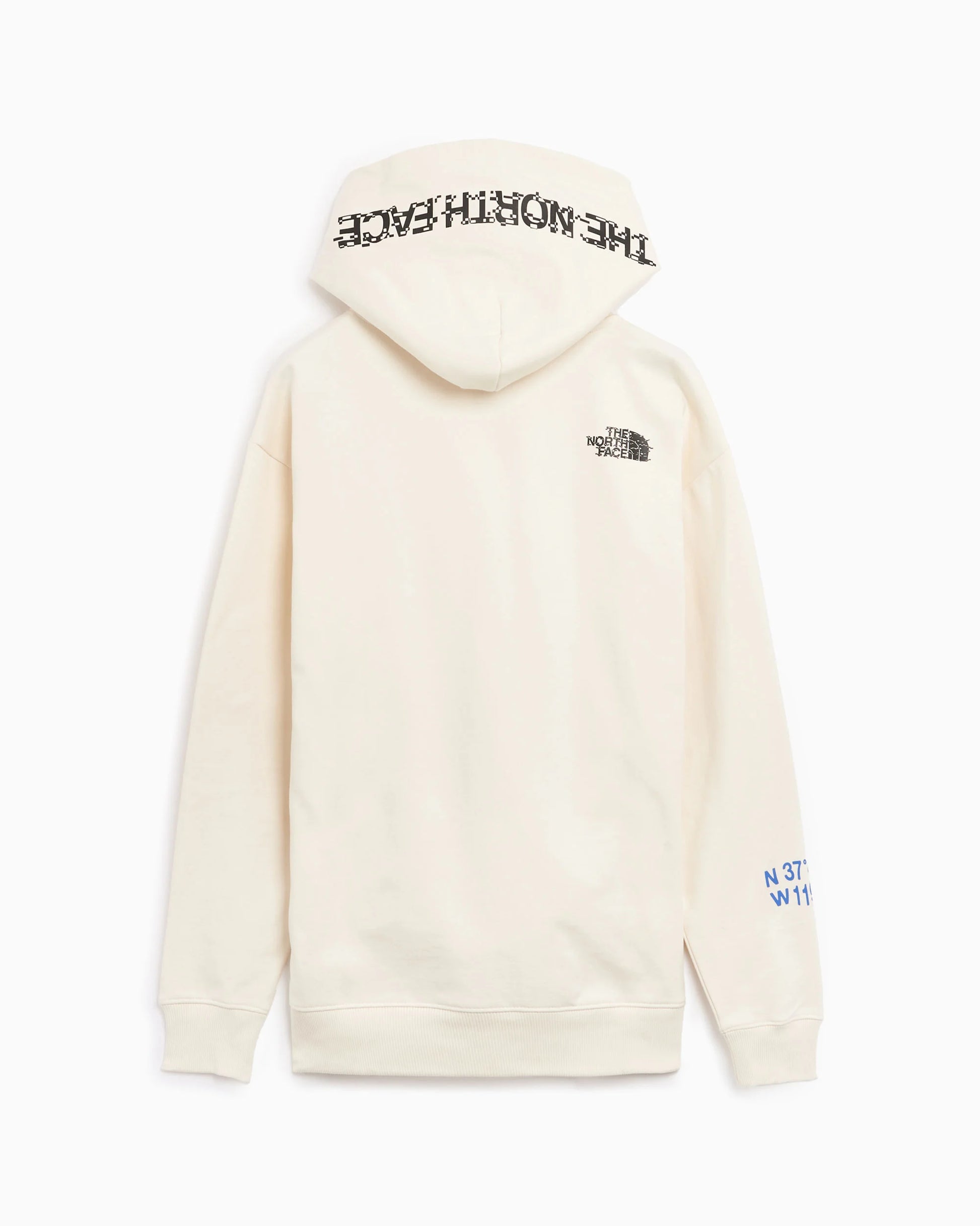 The North Face uomo felpa Graphic Hoodie NF0A87ETQLI Panna