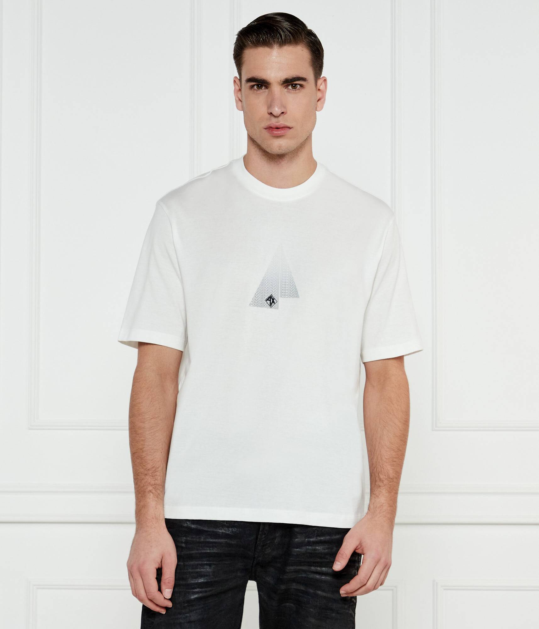 Armani Exchange uomo t-shirt XM000270AF12112U0009 Bianco
