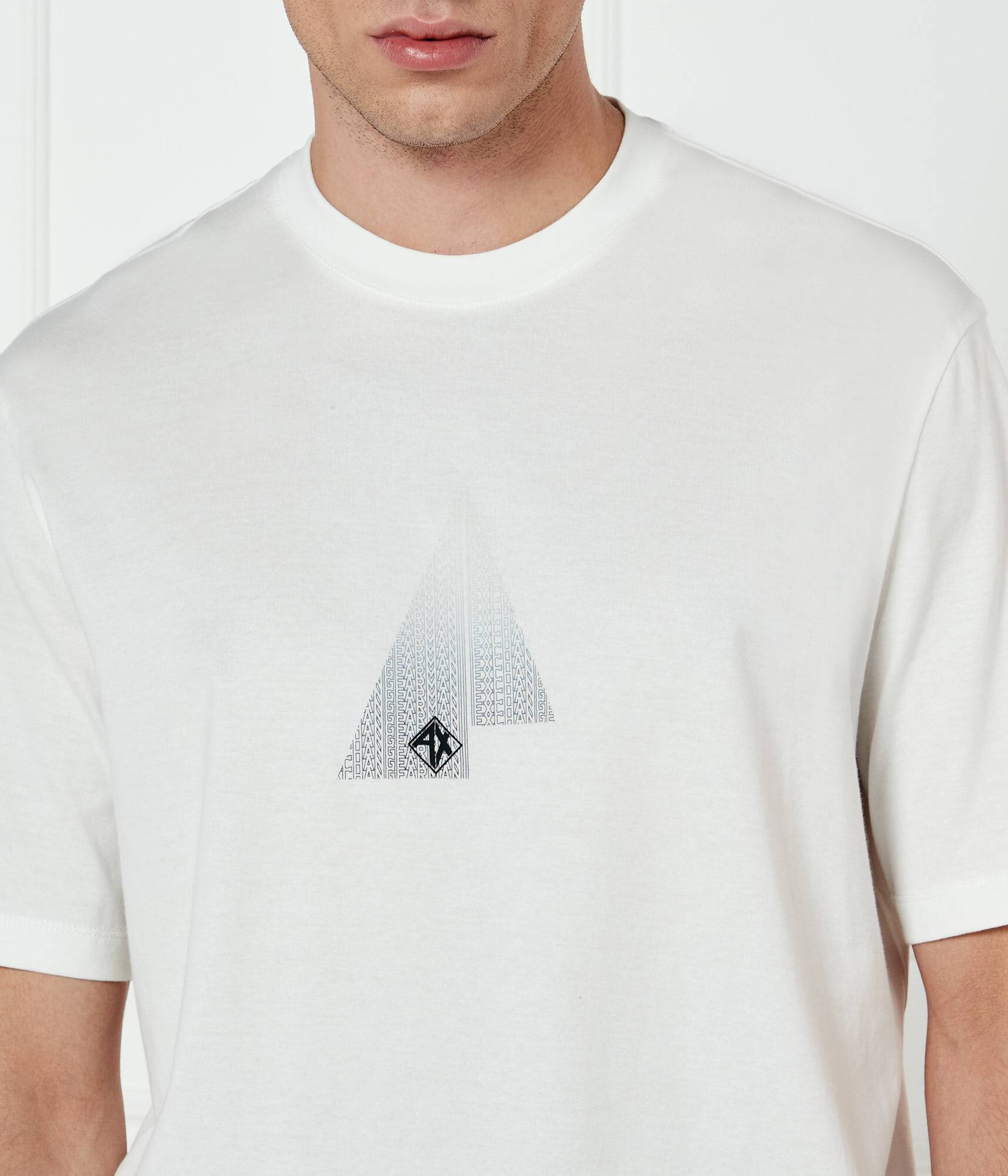 Armani Exchange uomo t-shirt XM000270AF12112U0009 Bianco