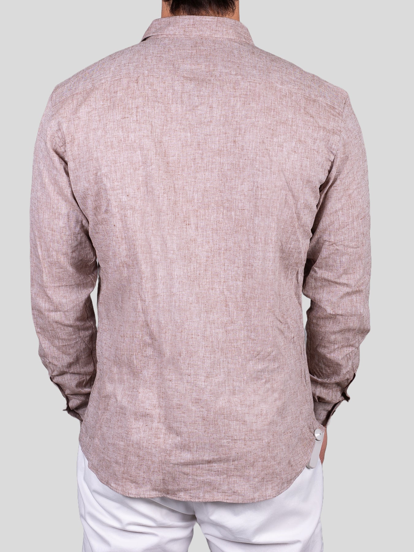 gold rush uomo camicia LINOTEXASSC/44 corda