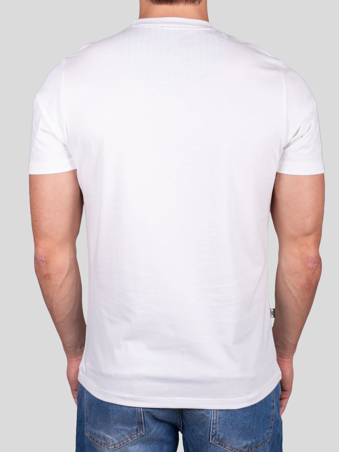 Gold Rush uomo t-shirt taschino M1WOO02 Panna