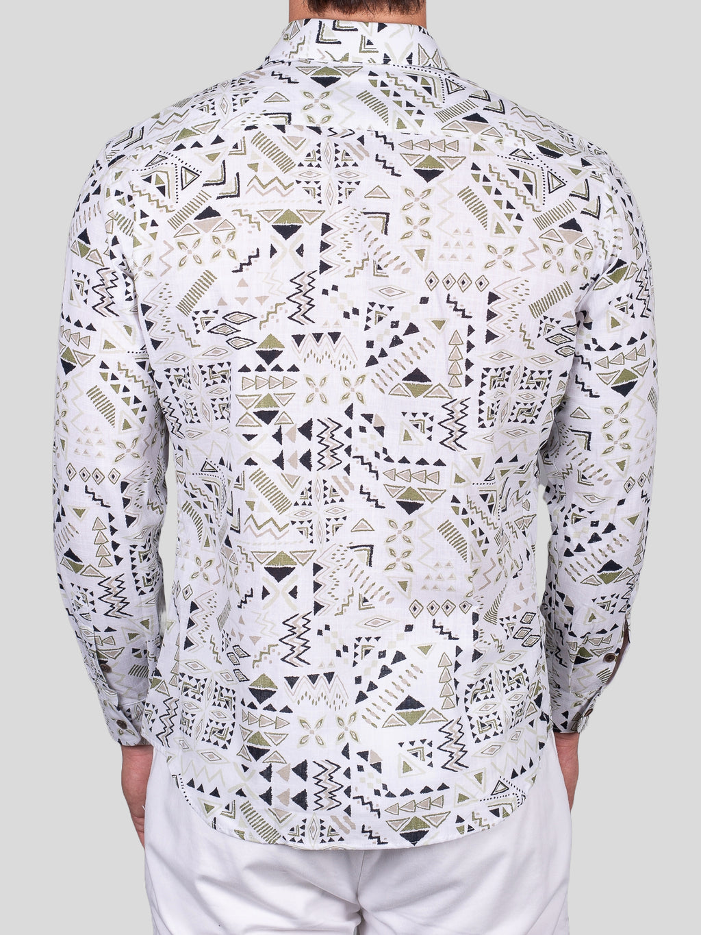 Gold Rush uomo camicia Collo Francese 65078