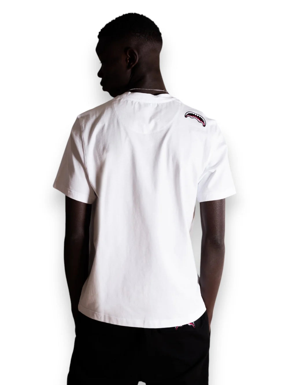sprayground uomo t-shirt Loose Smooth SP290WHT