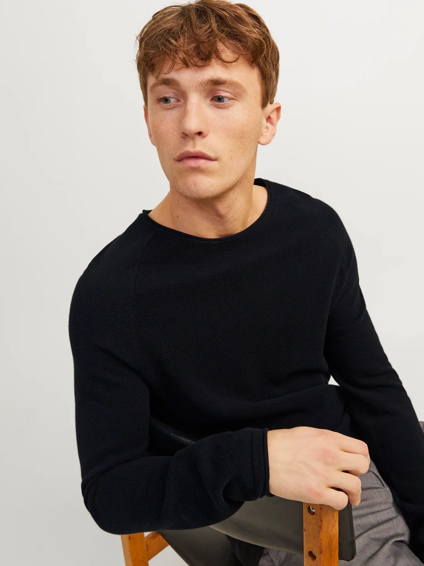 Jack & Jones uomo maglia Basic 12137190 Black