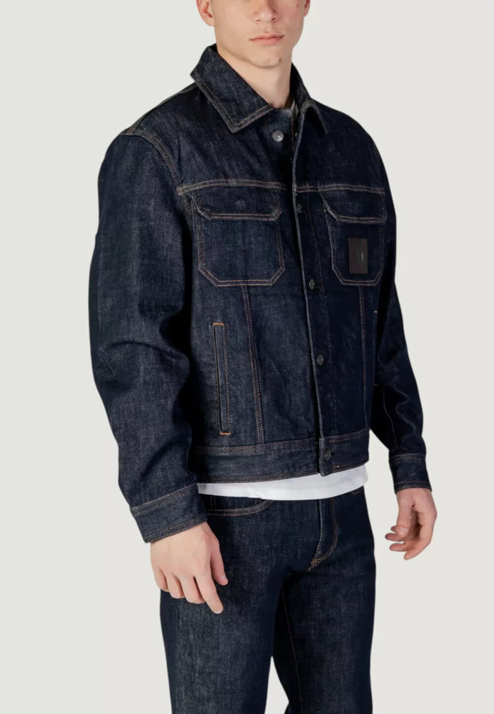 Armani Exchange uomo giubbino XM000343AF12284MB001 Denim
