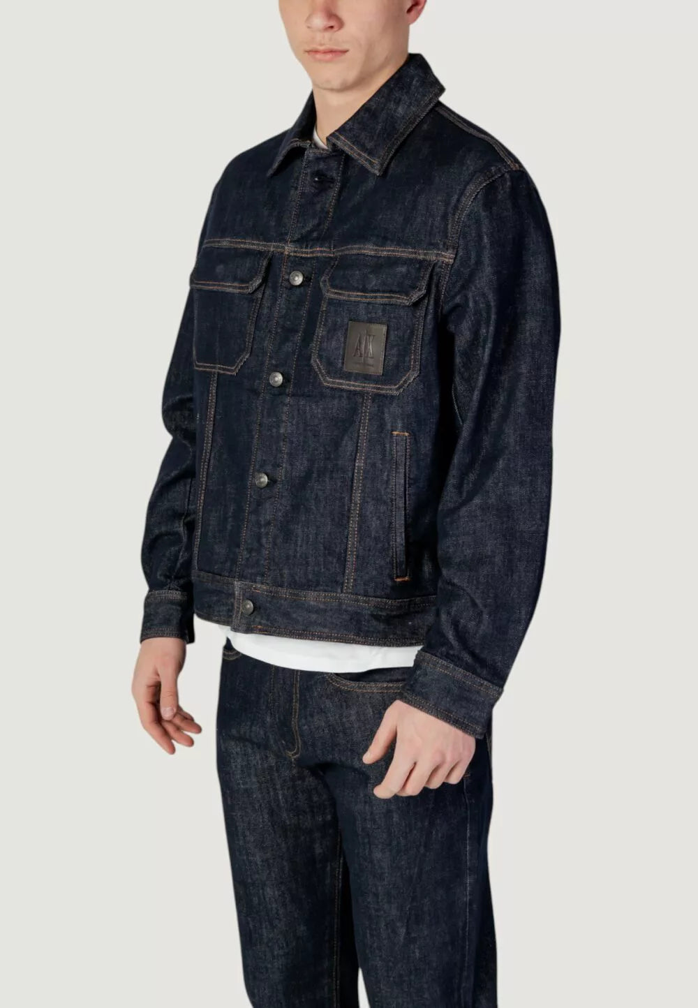 Armani Exchange uomo giubbino XM000343AF12284MB001 Denim