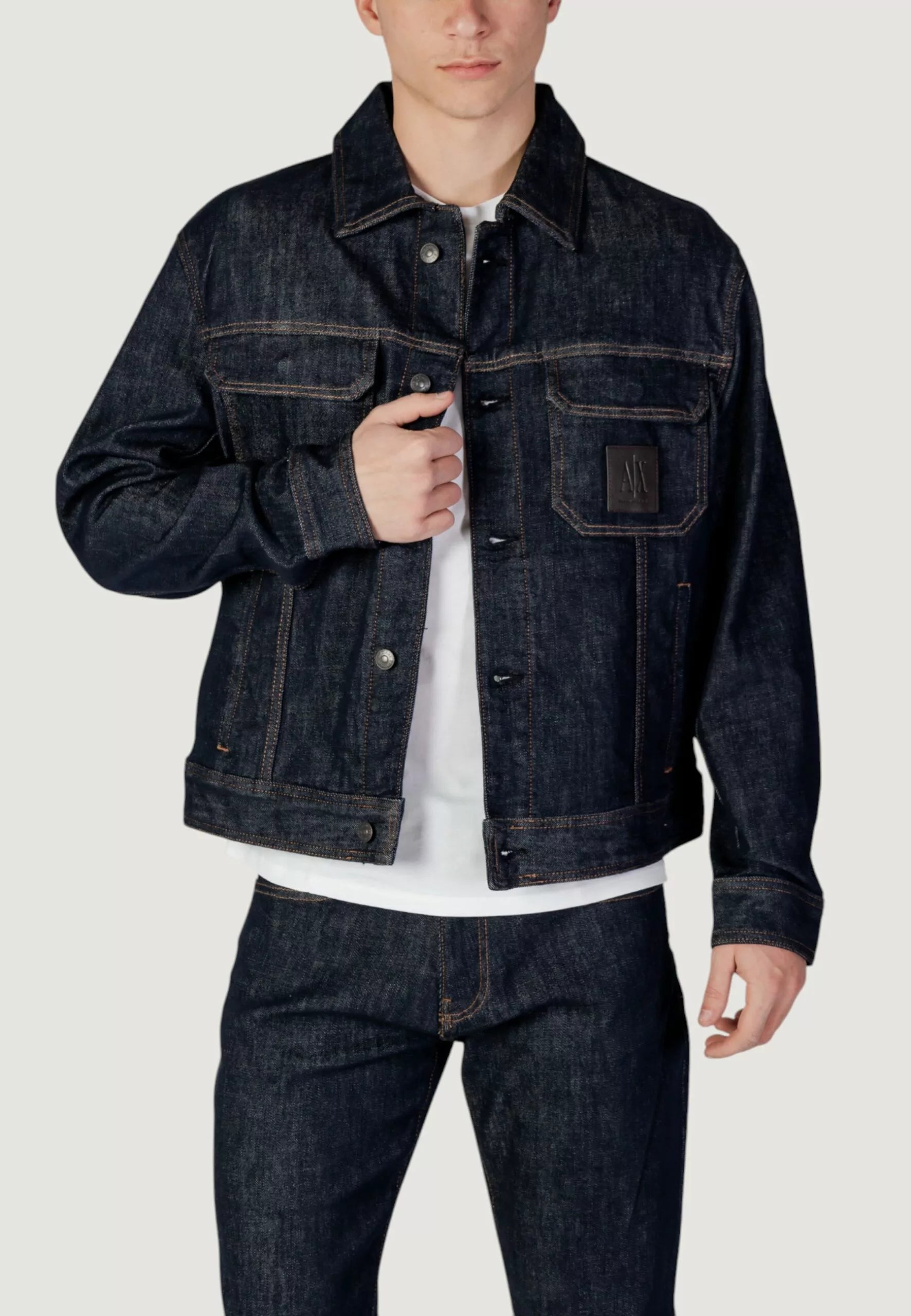 Armani Exchange uomo giubbino XM000343AF12284MB001 Denim