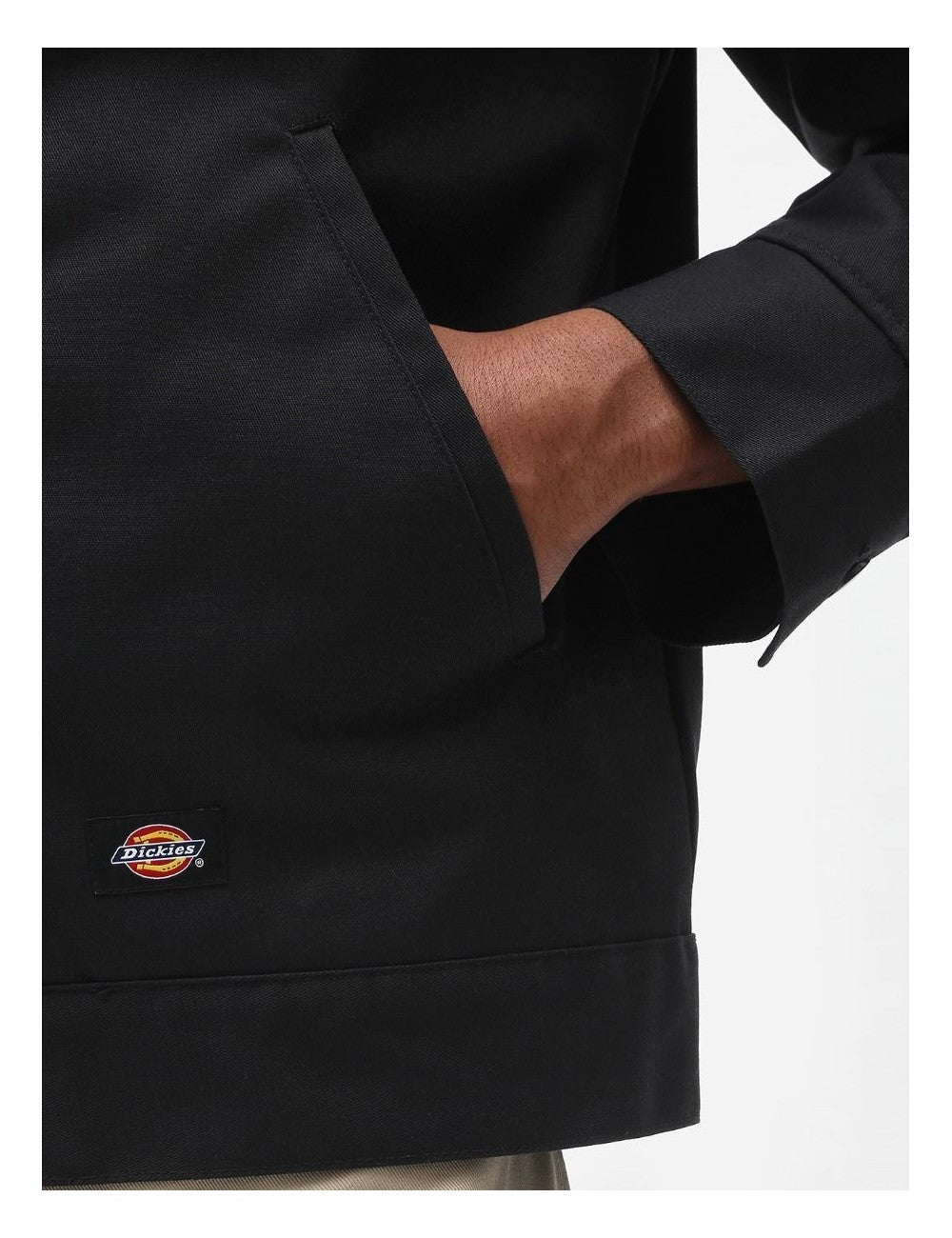 dickies uomo giubbino DK0A4XK4BLK1 mlined eisenhower rec black