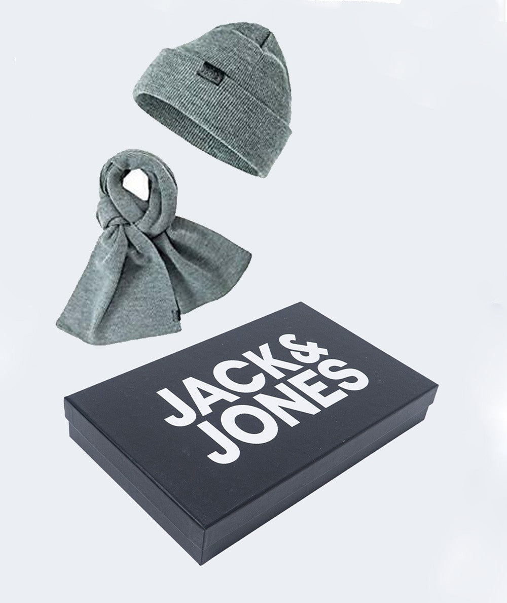 Jack & jones uomo sciarpa jolly giftbox 12163827
