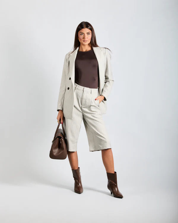 Glamorous donna giacca AN5292 light grey