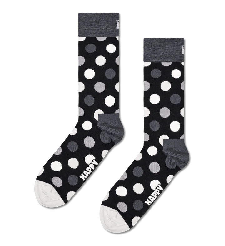 Happy Socks calzini 4-pack Classic Black & White gif