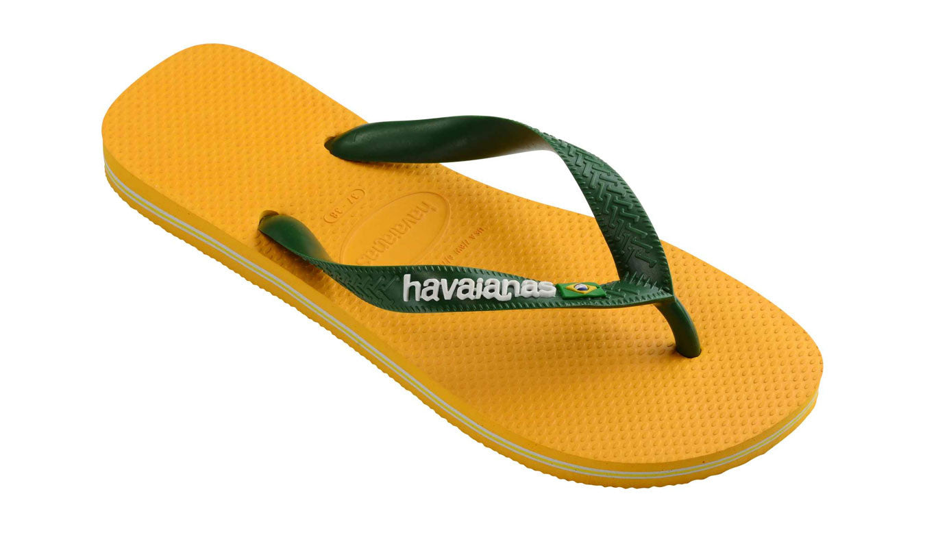 Havaianas uomo infradito Brasil Logo 4110850 1740 Giallo