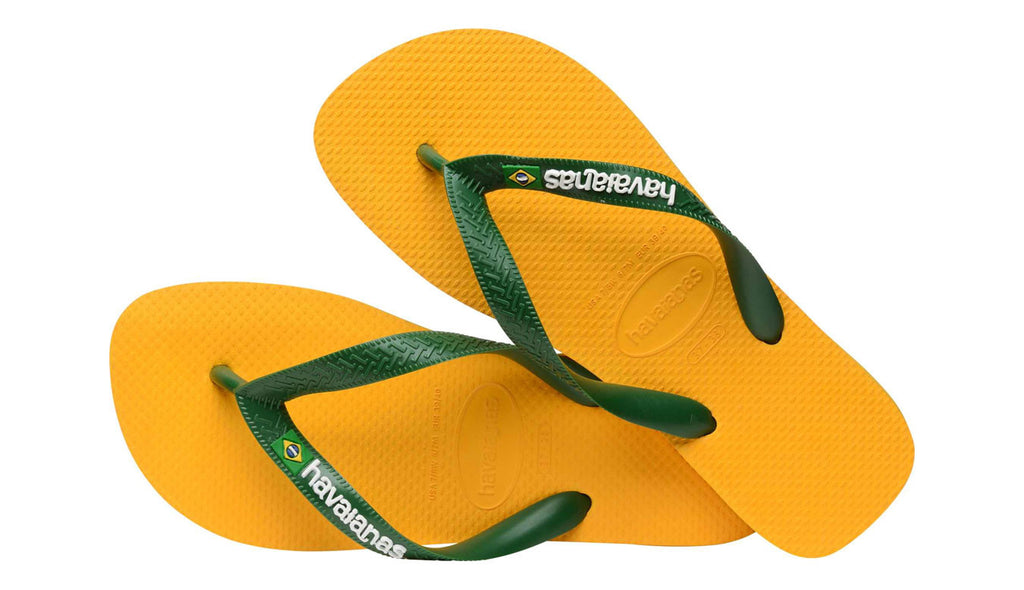 Havaianas uomo infradito Brasil Logo 4110850 1740 Giallo
