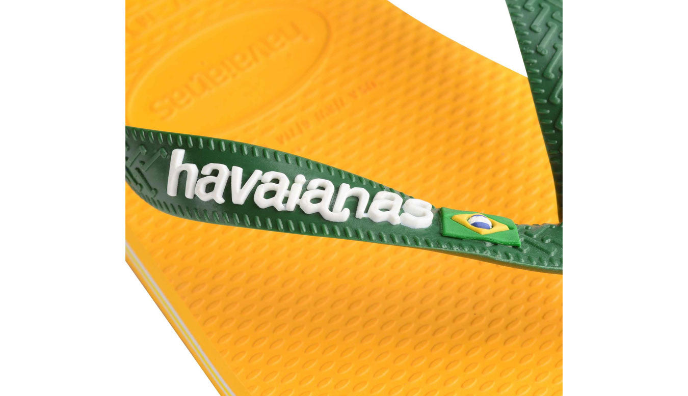 Havaianas uomo infradito Brasil Logo 4110850 1740 Giallo