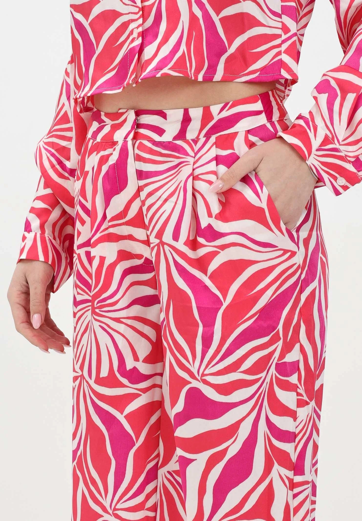 Only donna pantalone Paula Loose 15339991 camelia rose