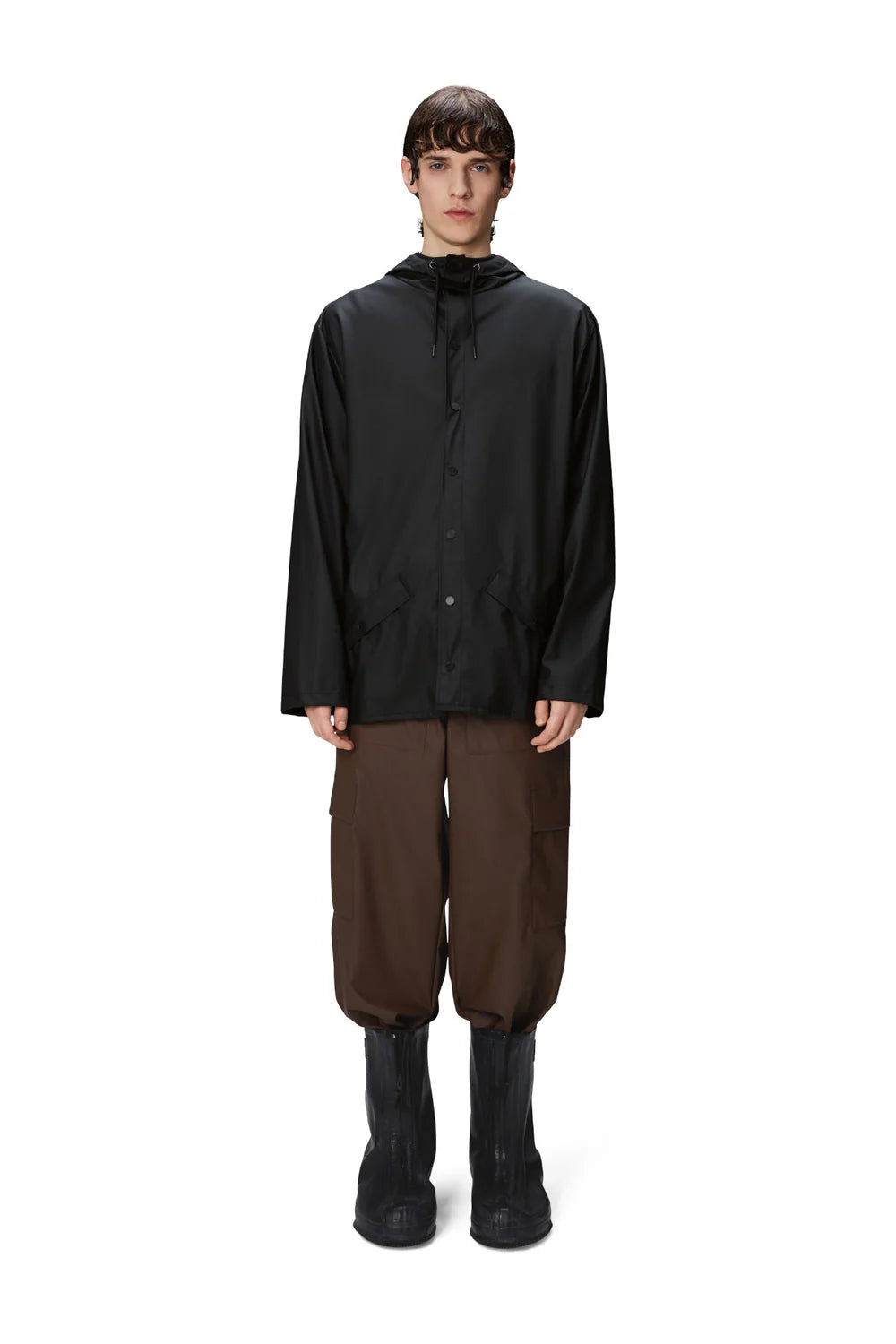 Rains uomo giubbino Jacket RA12010 I25 Black