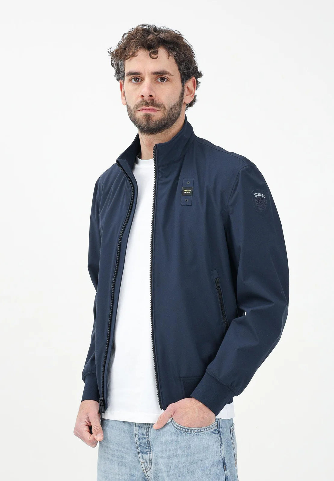 Blauer uomo giubbino Anson 25SBLUC11207006787 888 blu