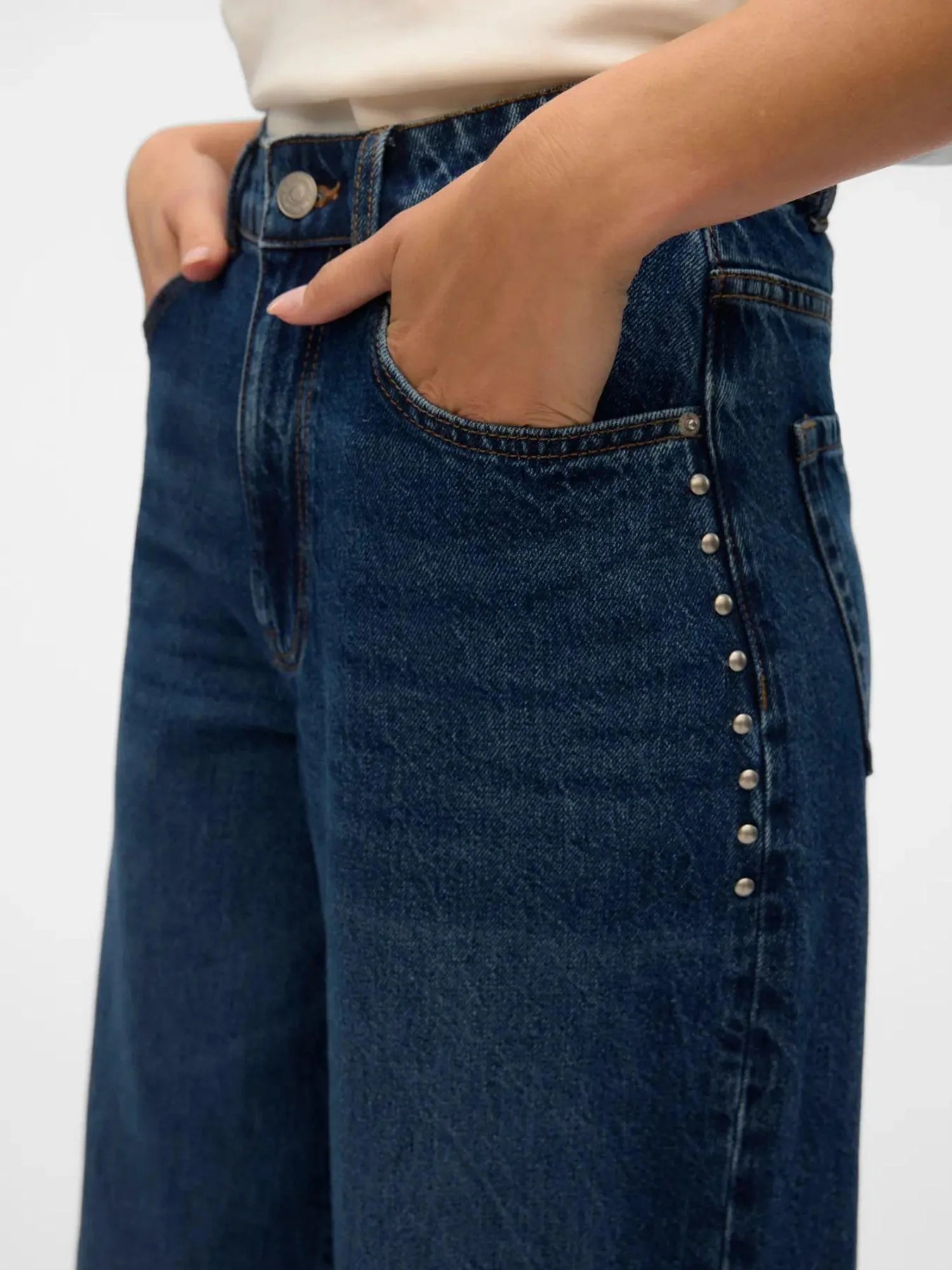 Vero Moda donna jeans Rae HR Wide 10336550 Dark Blue