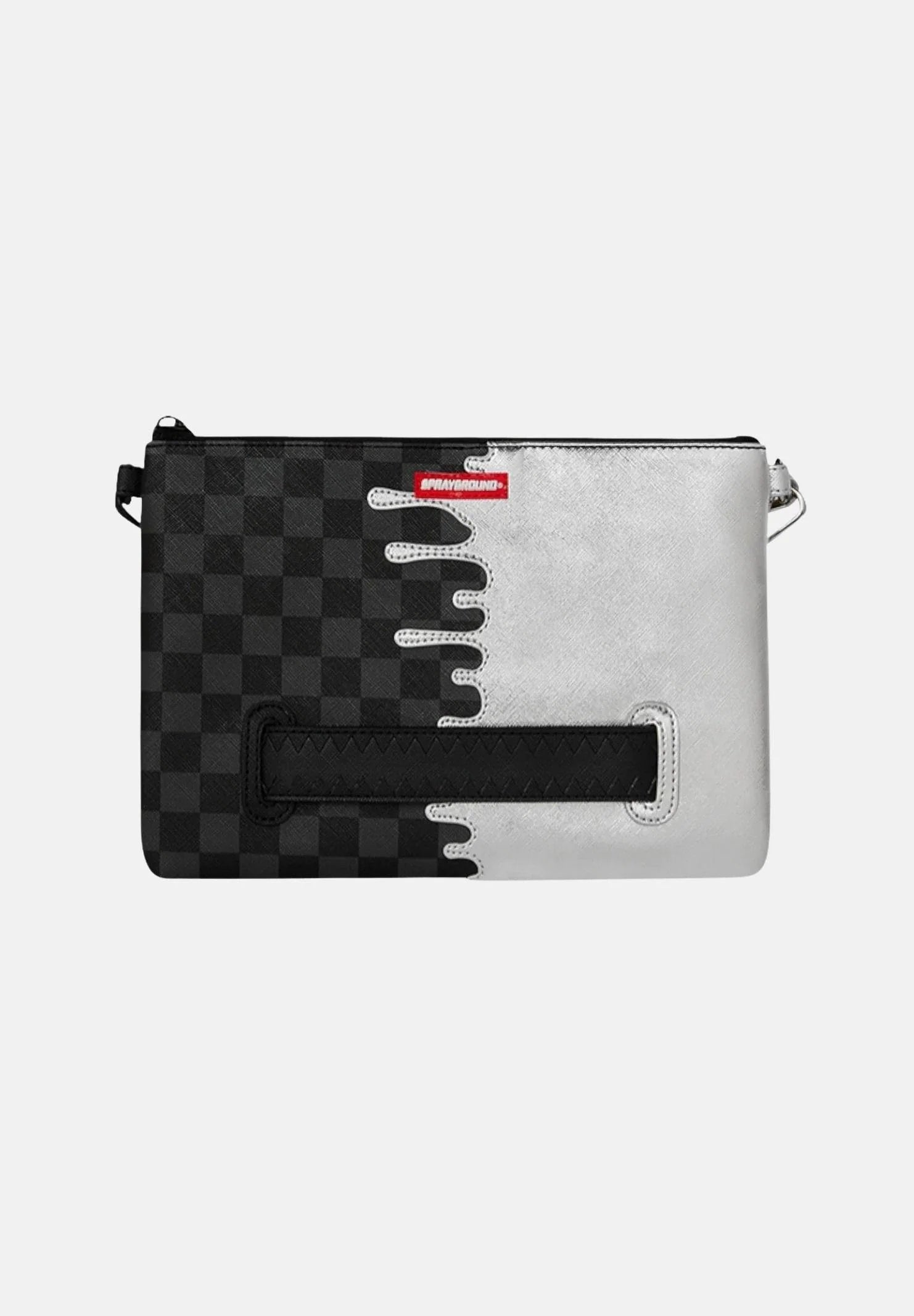 Sprayground pochette SILVER SIDE DRIP CLUTCH 8929