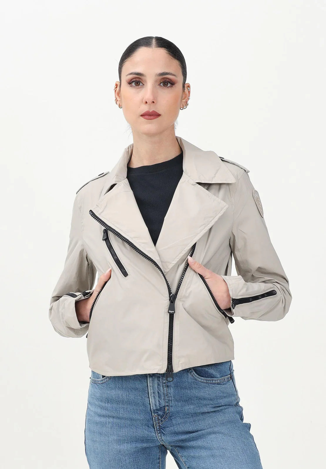 Blauer donna giubbino Zamora 25SBLDC01279007111 902 grigio