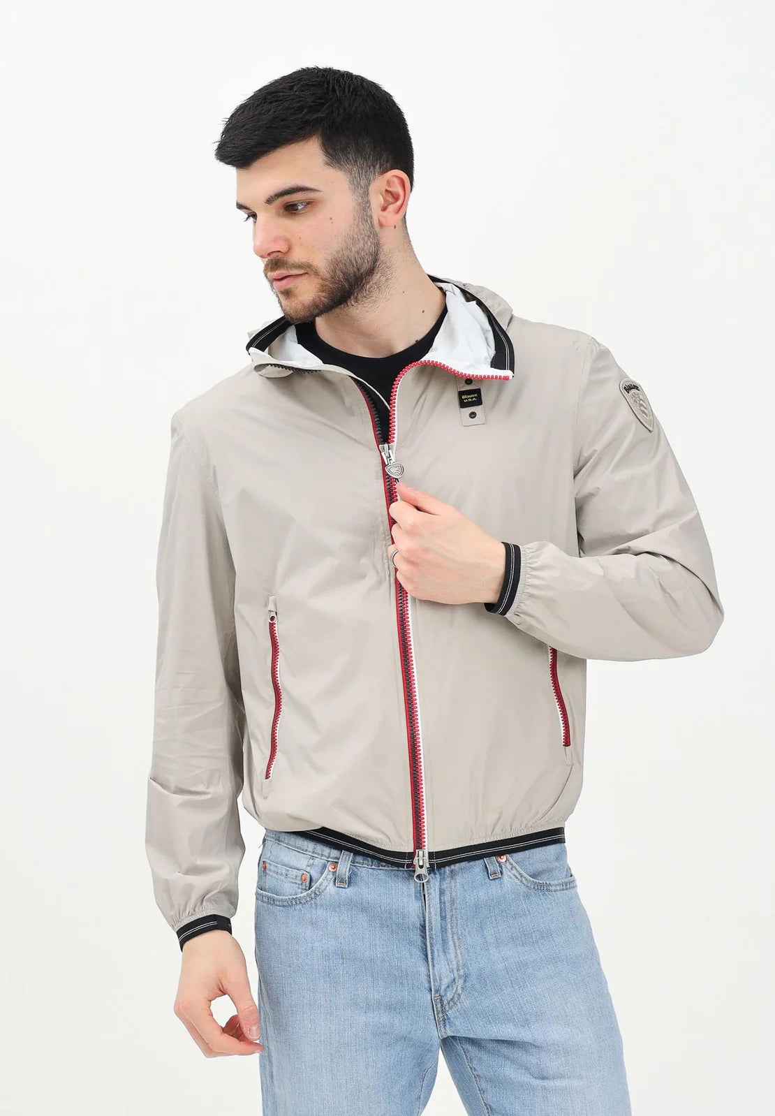 Blauer uomo giubbino Dodge 25SBLUC11214007111 902 grigio