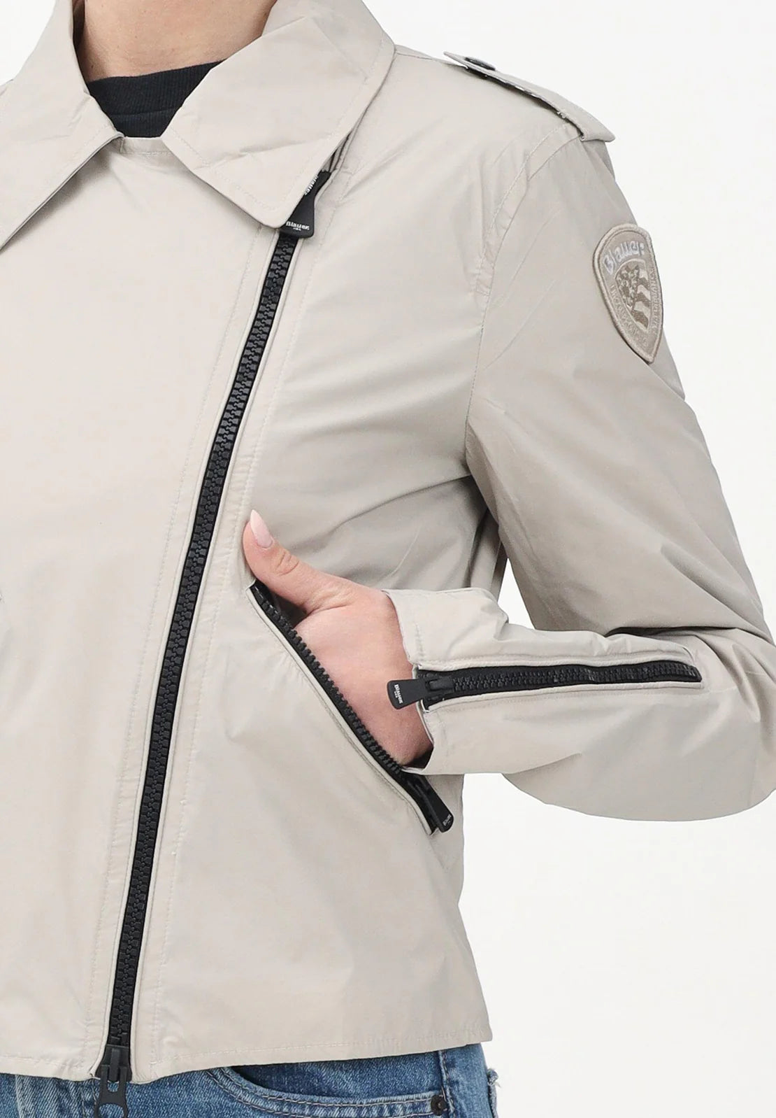 Blauer donna giubbino Zamora 25SBLDC01279007111 902 grigio