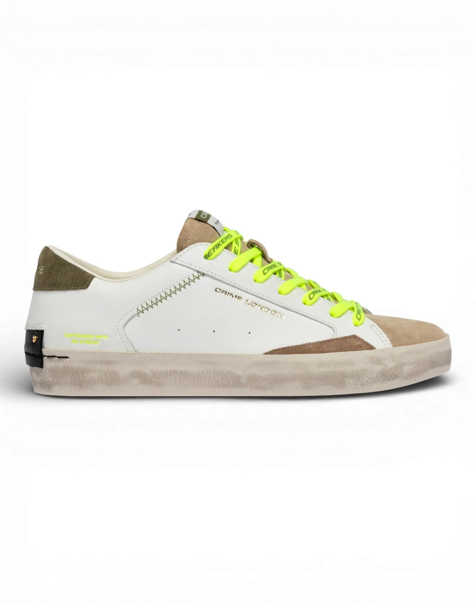 Crime uomo scarpa DISTRESSED LO 9001PP8