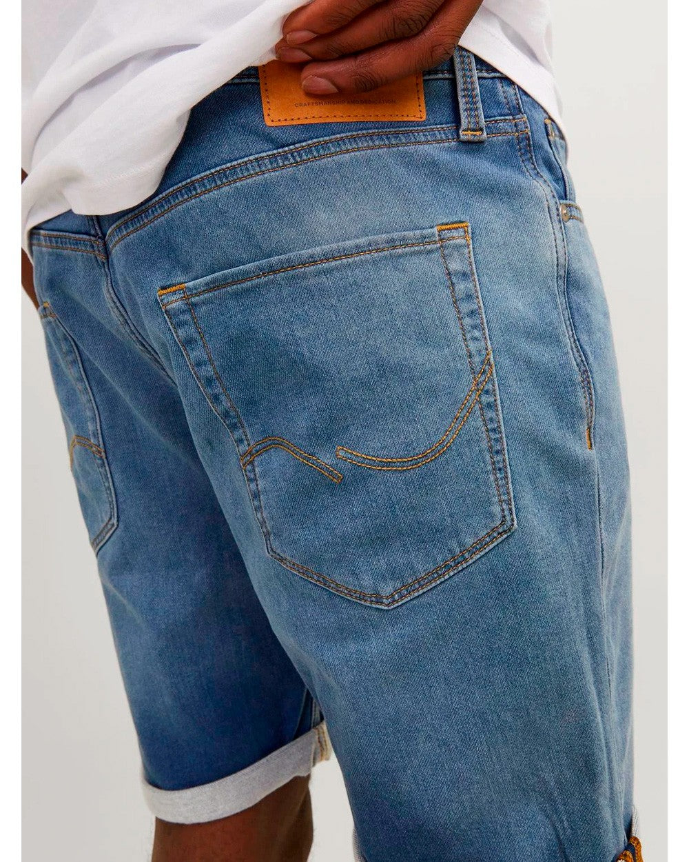 Jack & Jones uomo bermuda Chris Cooper am 425 12252981 Blue Denim