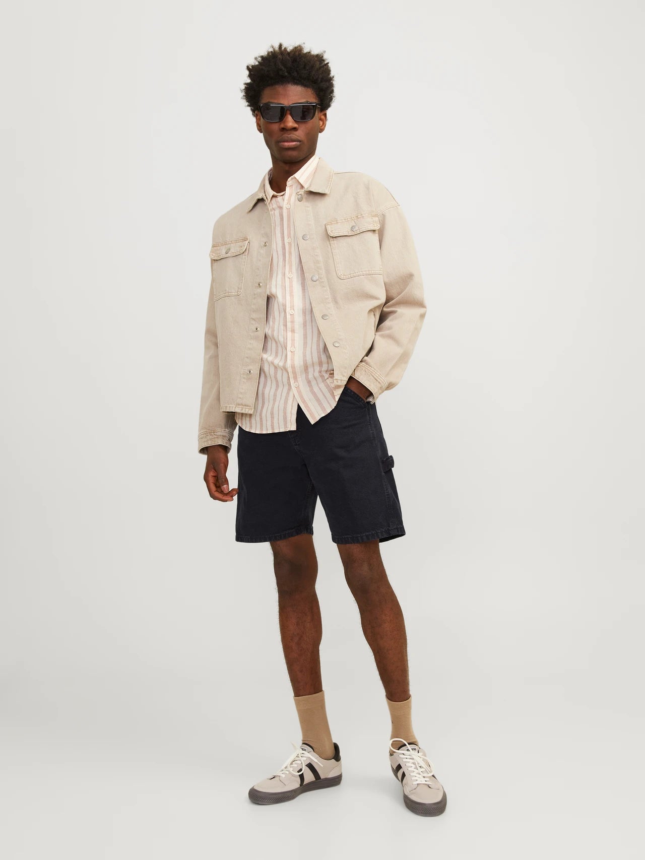 Jack & Jones uomo bermuda short Tony Carpenter 050 12252814 Black