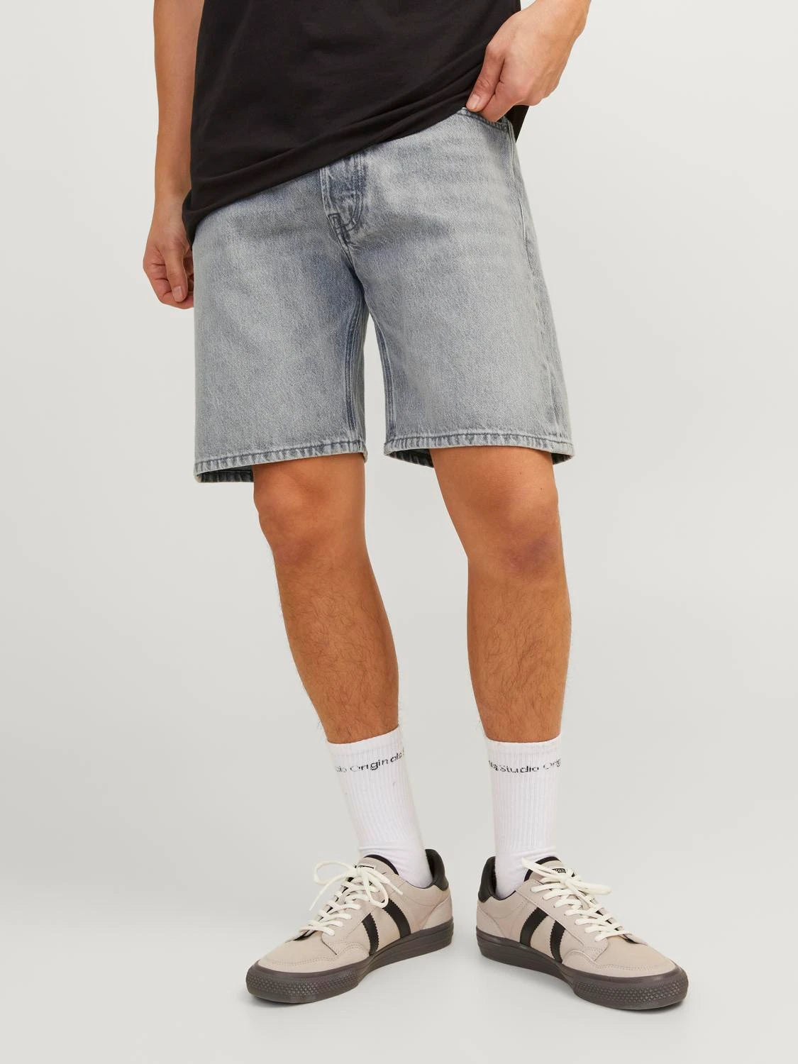 Jack & Jones uomo bermuda Chris Cooper sbd 020 12252868 Grey Denim