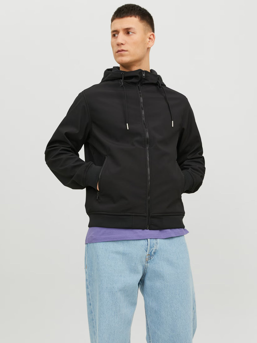 Jack & Jones cardigan NORREBRO 12282732 BLACK