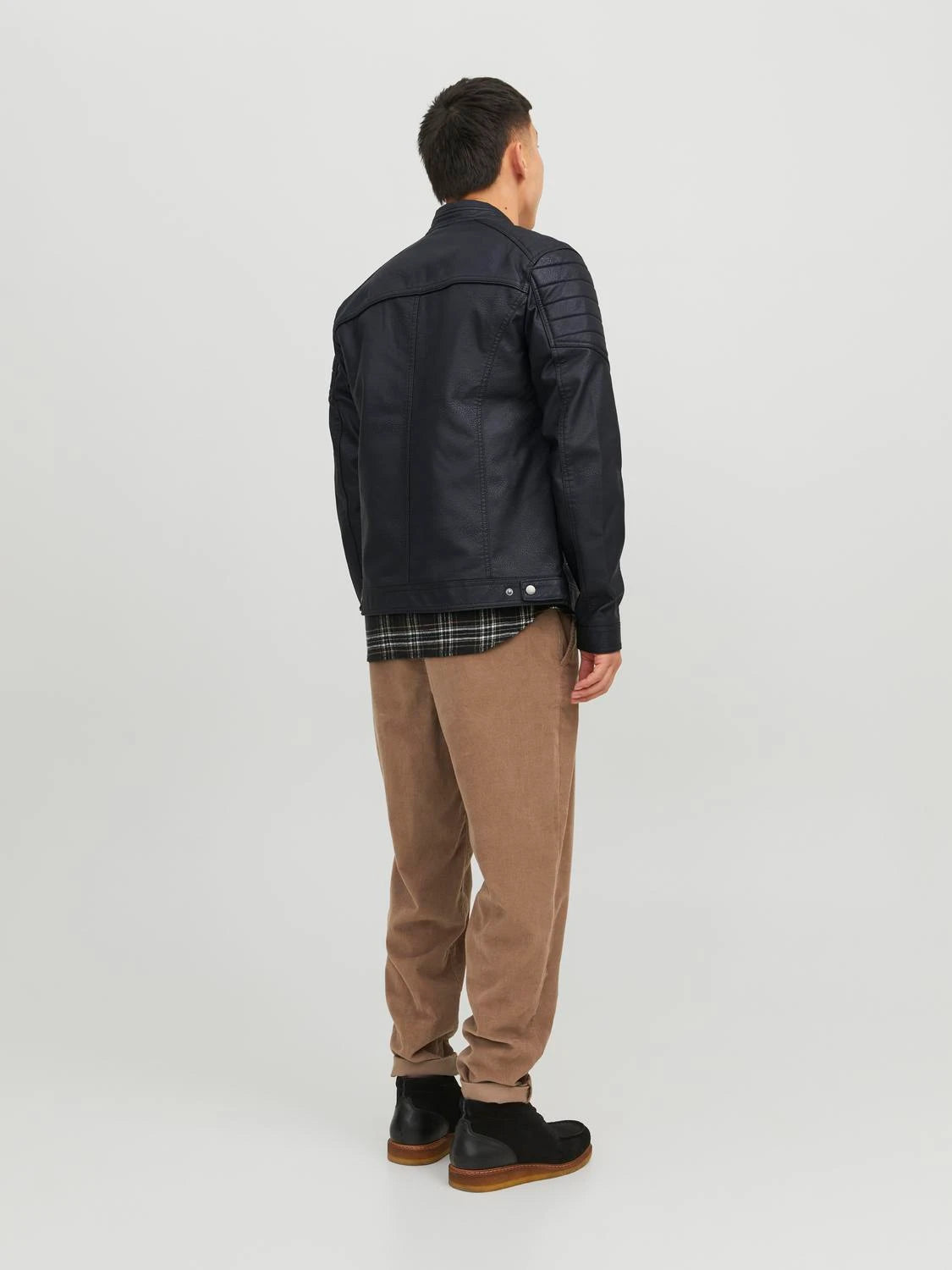Jack & Jones uomo giubbino Rocky Noos 12147218 Black