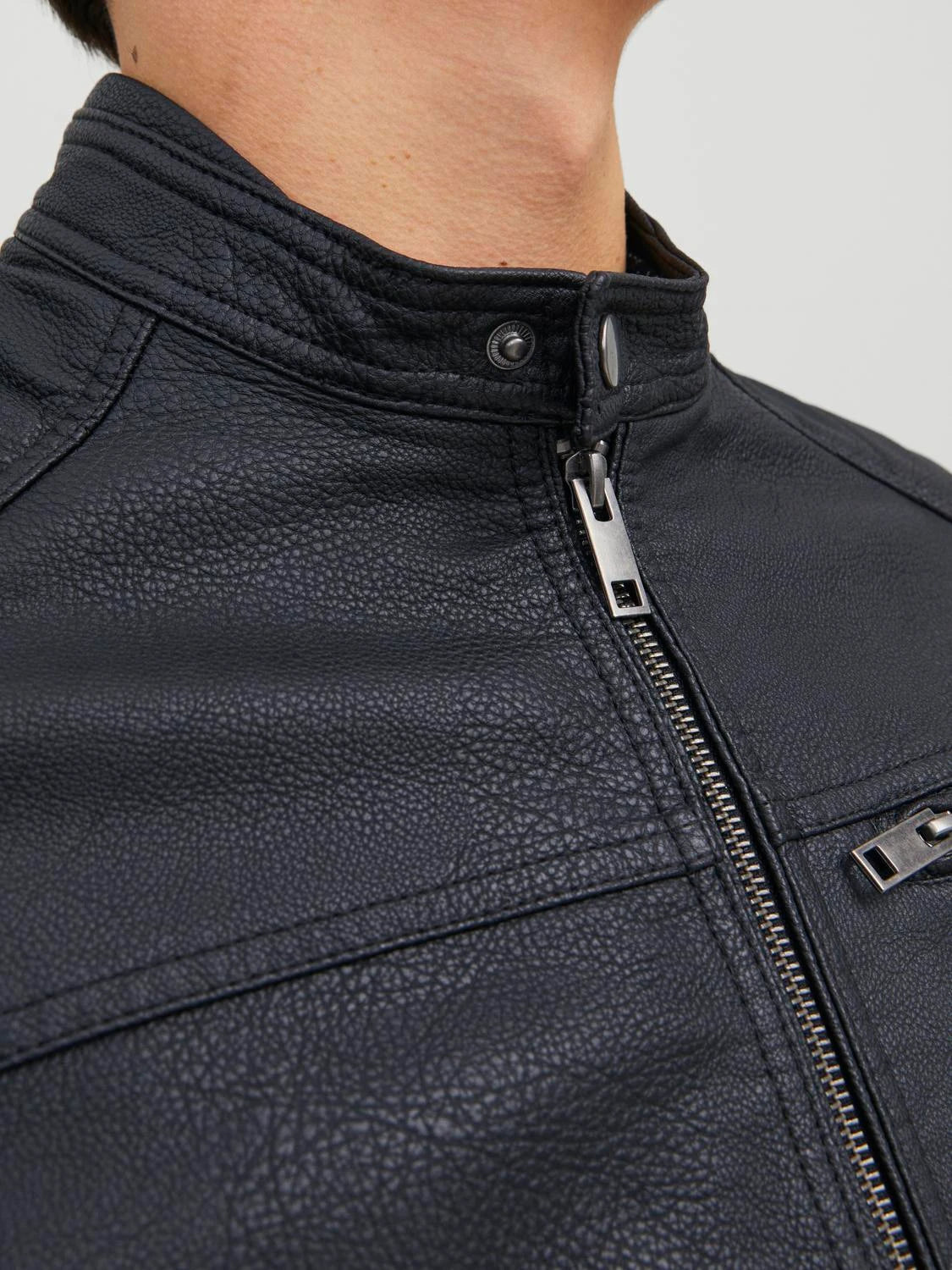 Jack & Jones uomo giubbino Rocky Noos 12147218 Black