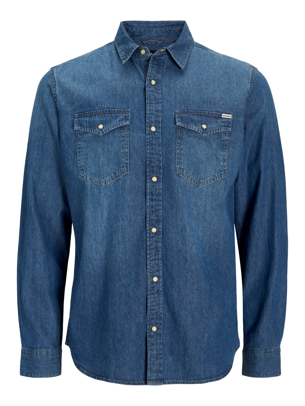 Jack & Jones uomo camicia Heridan Noos 12138115 deni