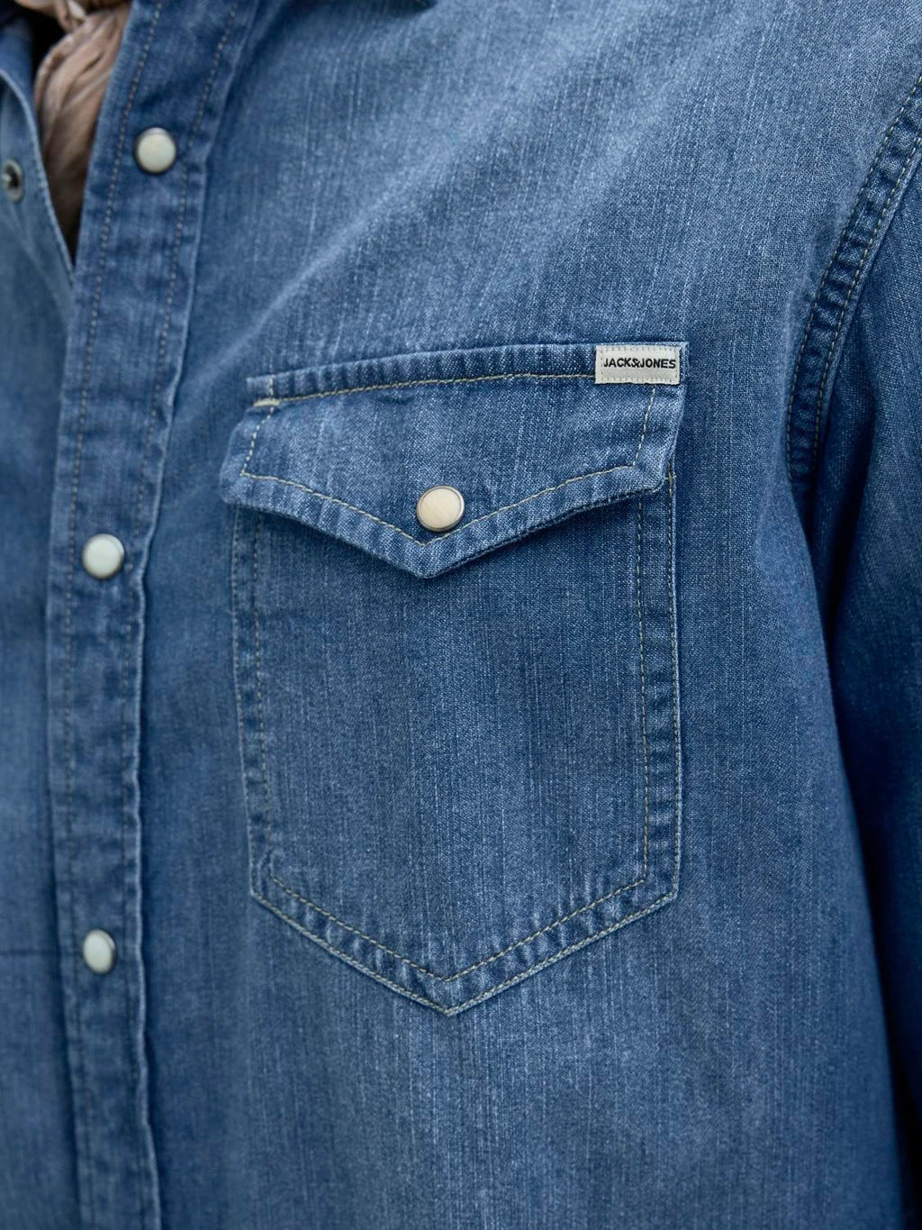 Jack & Jones uomo camicia Heridan Noos 12138115 deni