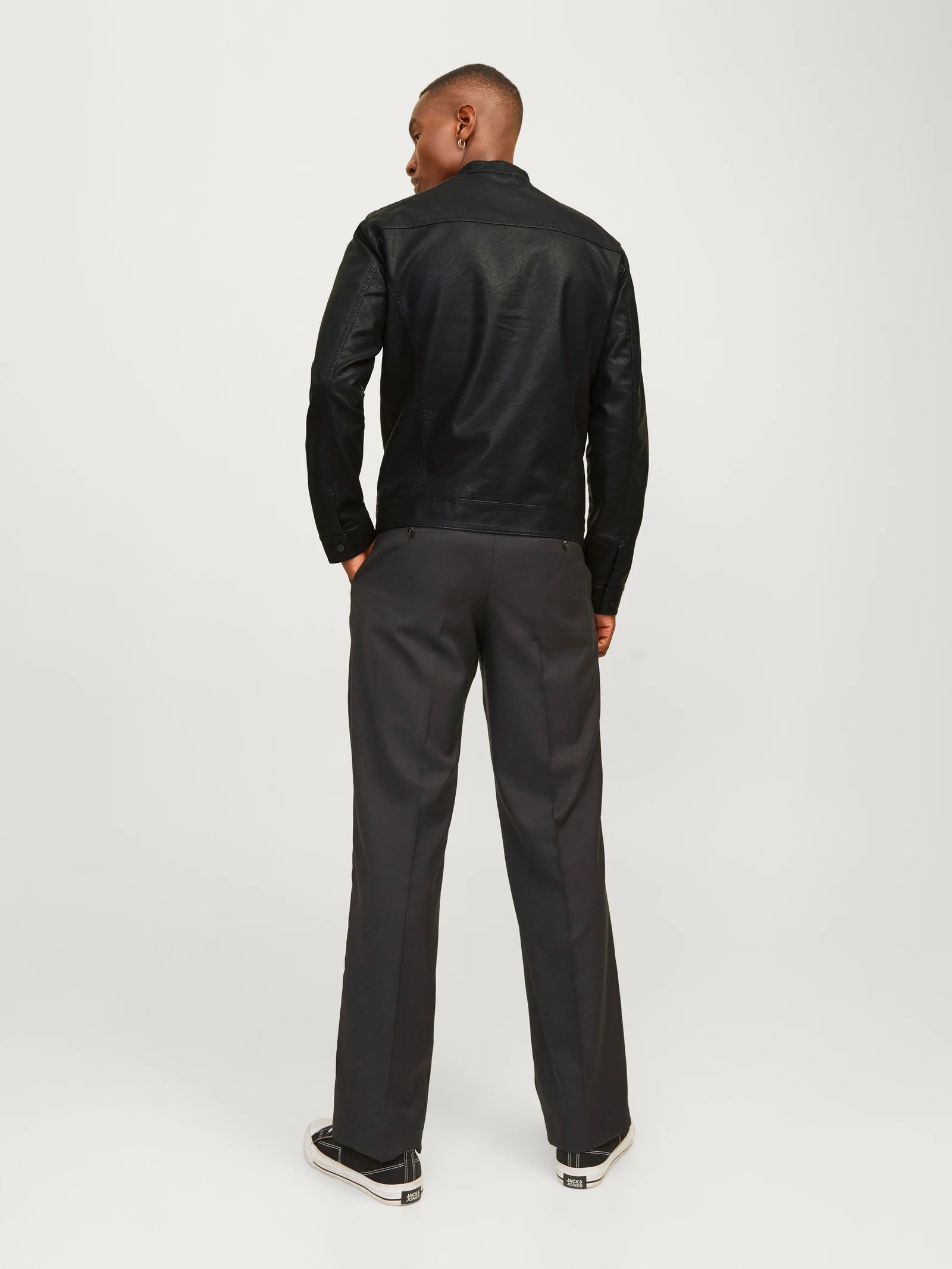 Jack & Jones uomo giubbino Warner Noos 12182461 Black