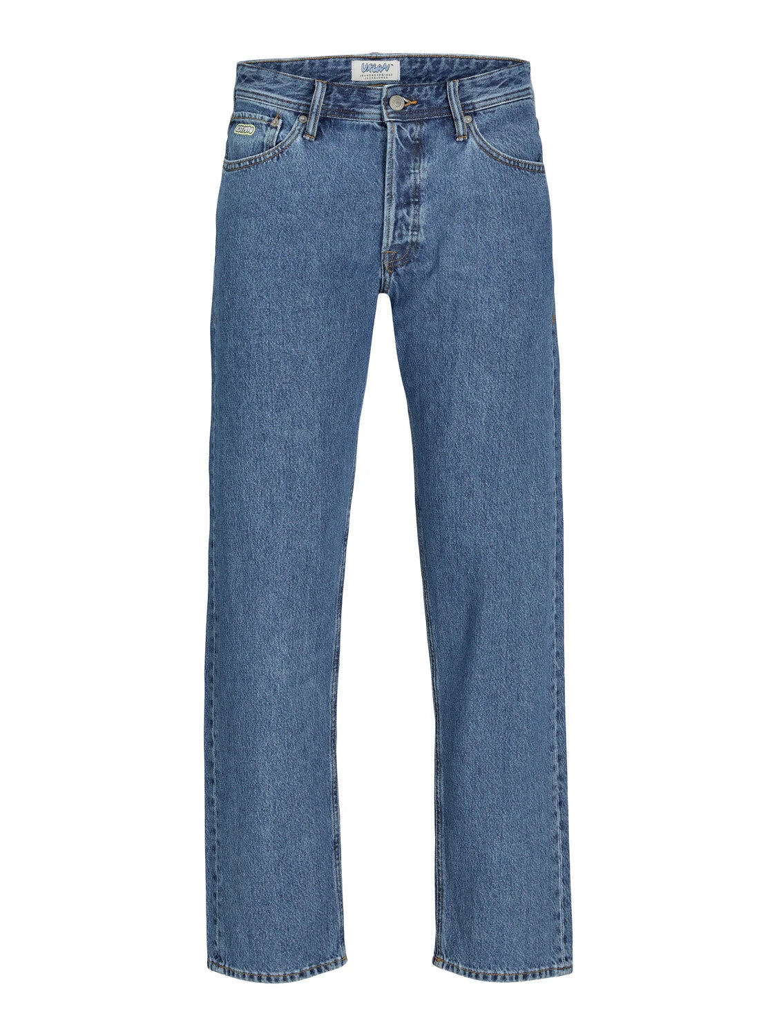 Jack & Jones uomo jeans Mark original sbd 302 cropped loose fir 12252876 Blue Denim