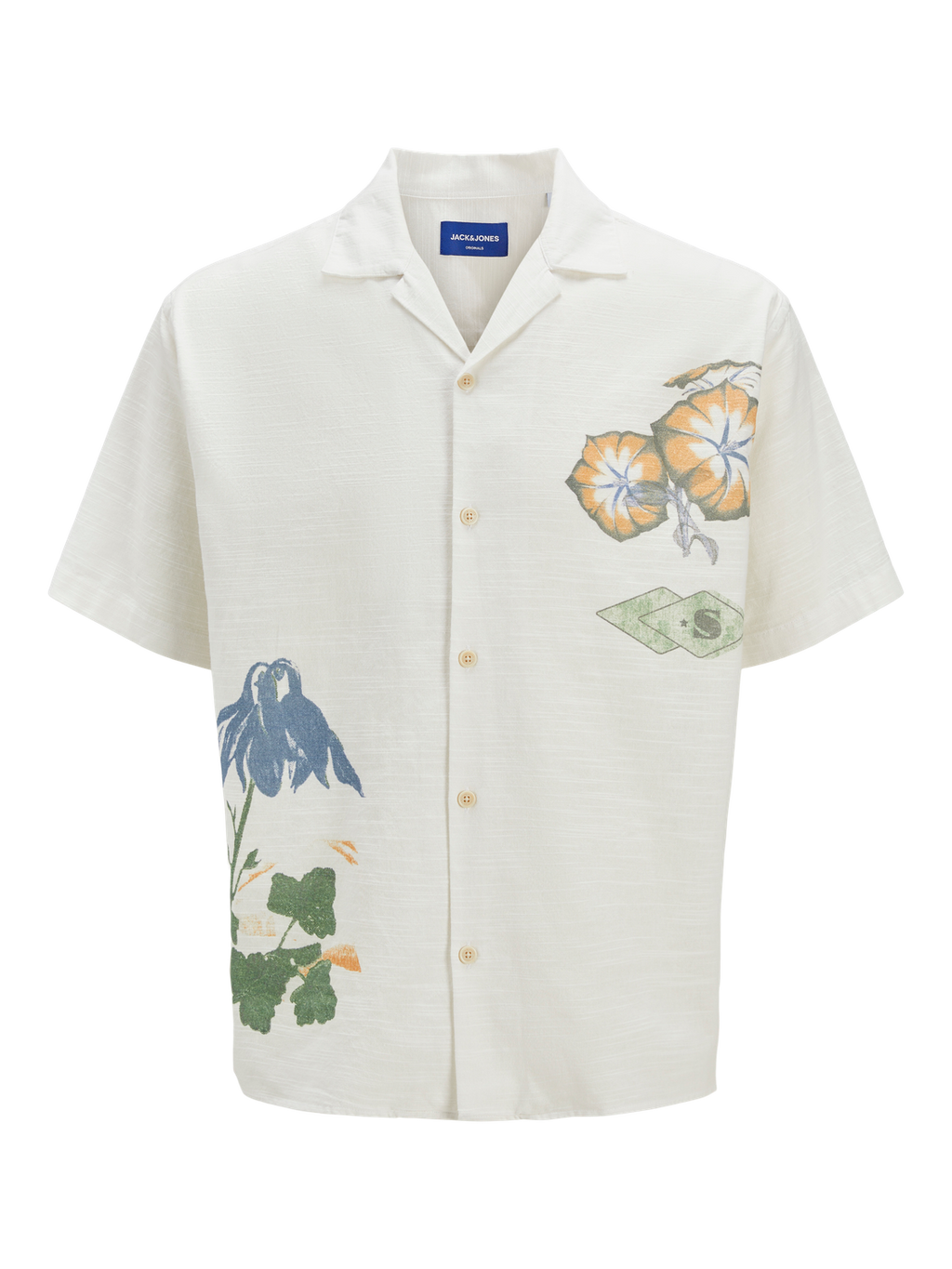 Jack & Jones uomo camicia Luke Retiro 12271108 Cloud