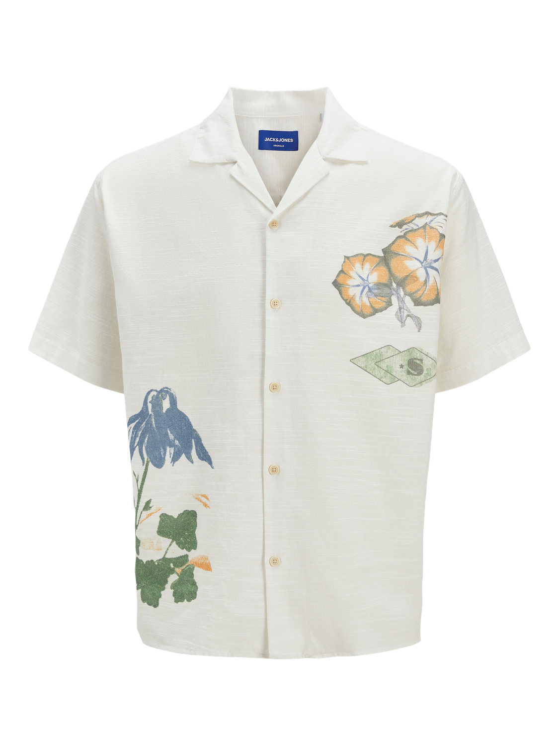 Jack & Jones uomo camicia Luke Retiro 12271108 Cloud