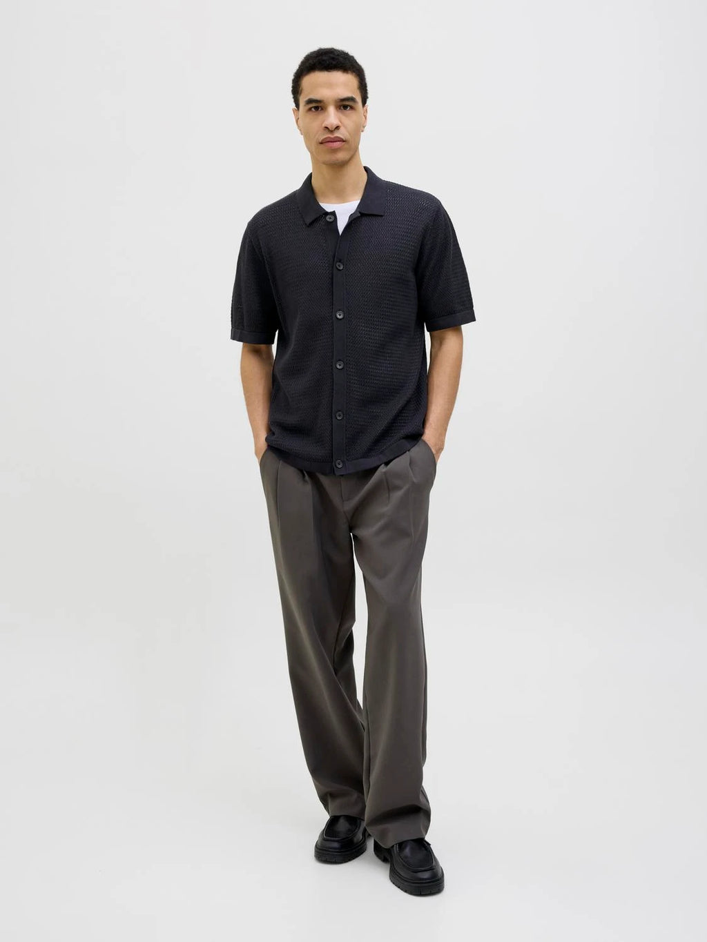 Jack & Jones uomo polo Arto 12273474 Night Sky