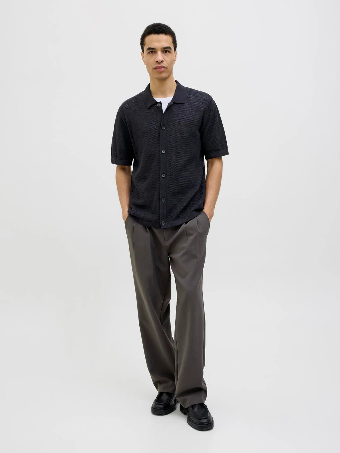 Jack & Jones uomo polo Arto 12273474 Night Sky