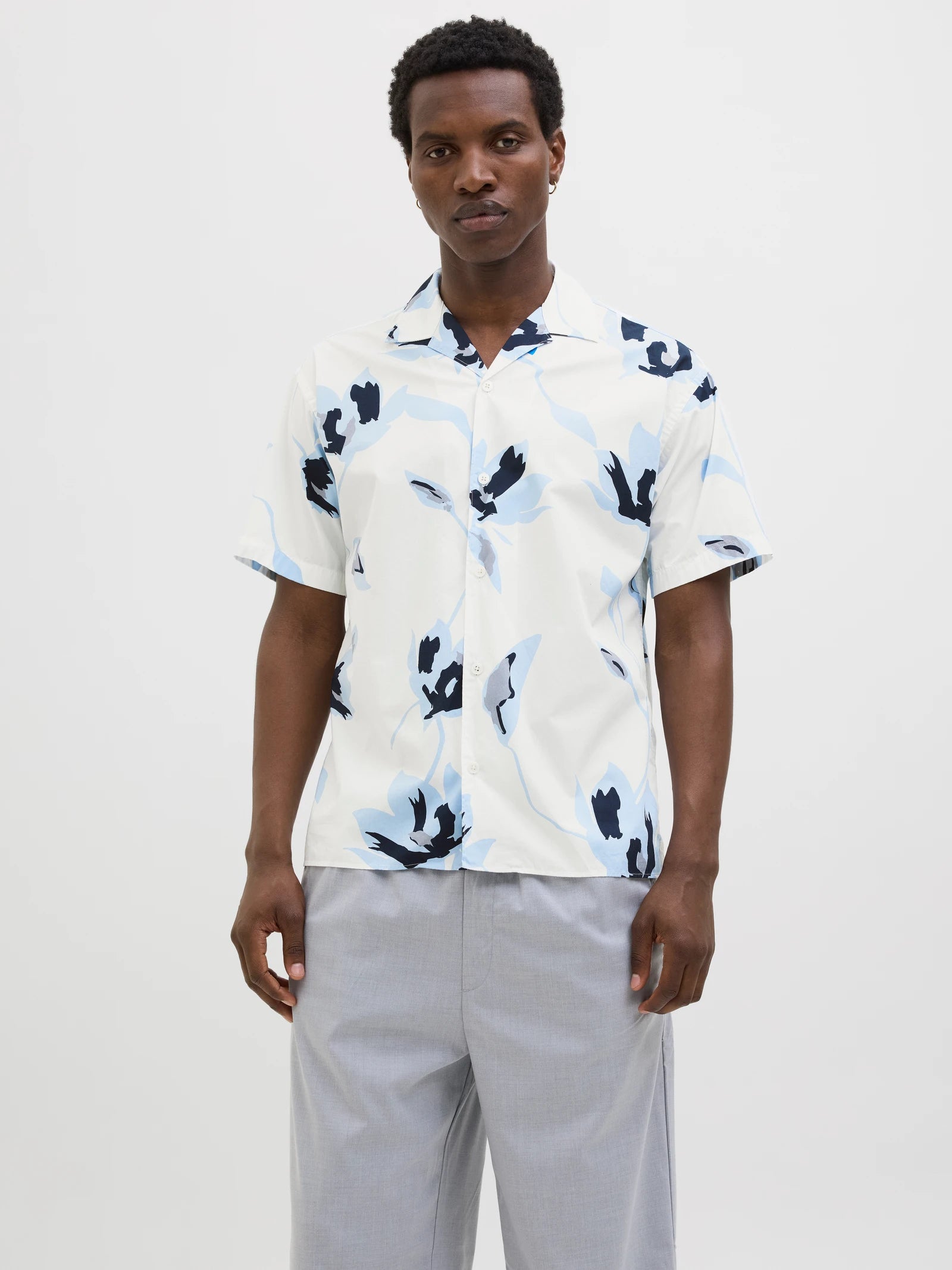 Jack & Jones uomo camicia Palermo 12274927 Chambray