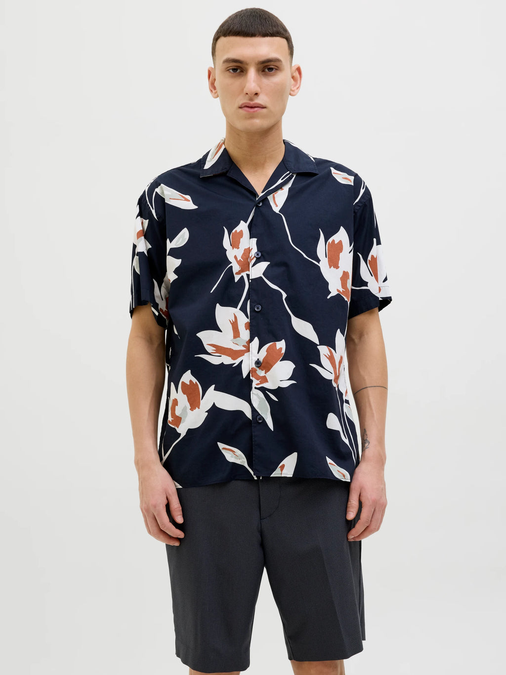 Jack & Jones uomo camicia Palermo 12274927 Night Sky