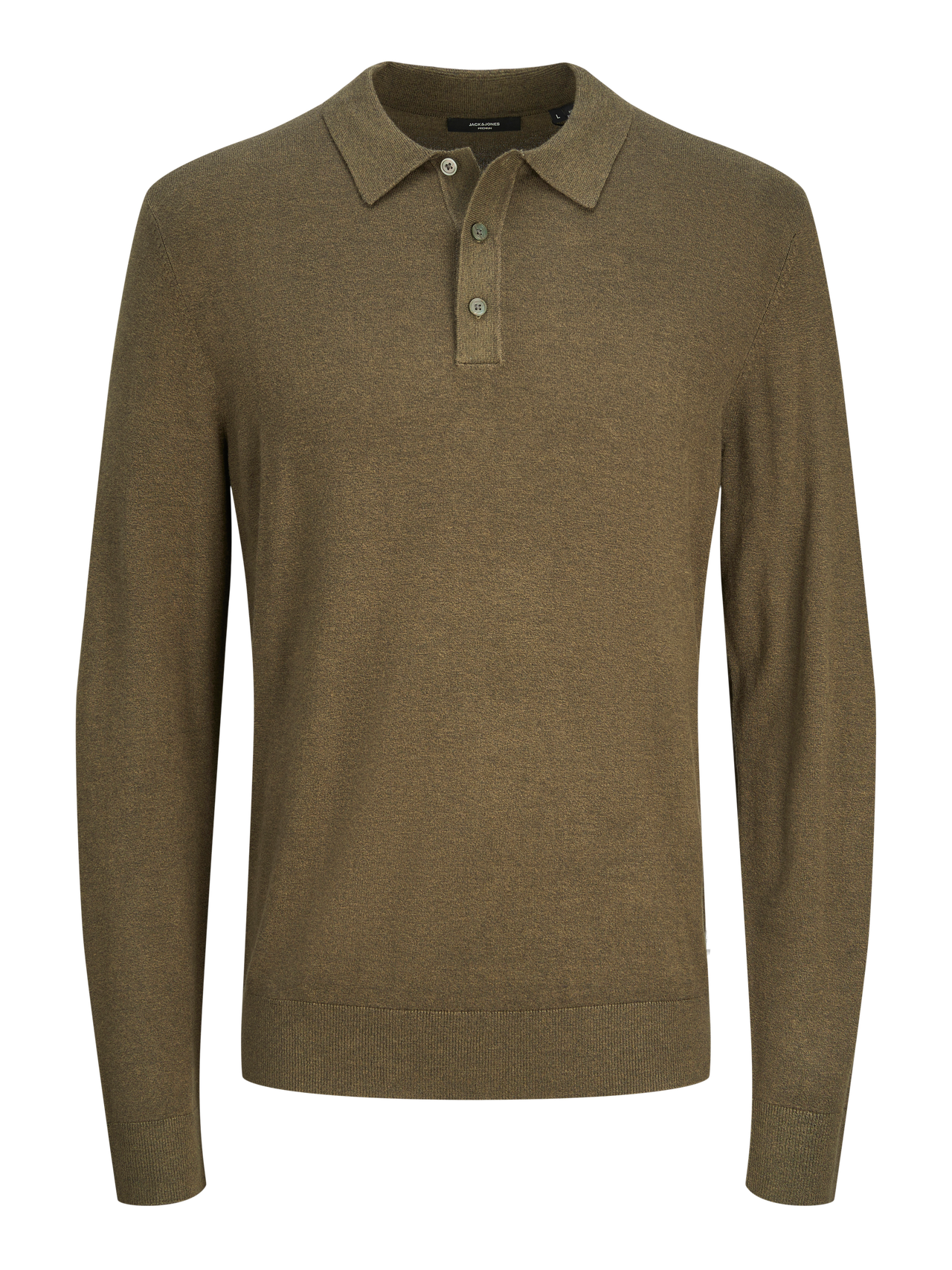 jack & jones uomo maglia William 12259650 Peat Verde