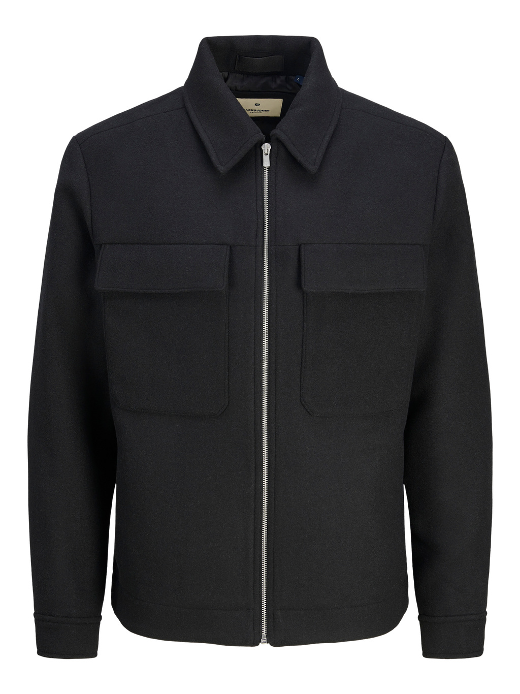 Jack & Jones uomo giubbino Russel Wool 12259393 Blac