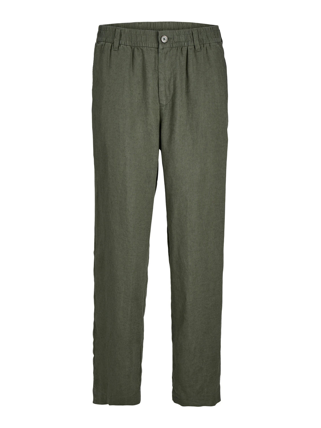 Jack & Jones uomo pantalone in lino Karl Lawrence Linen 12253120 Beetle