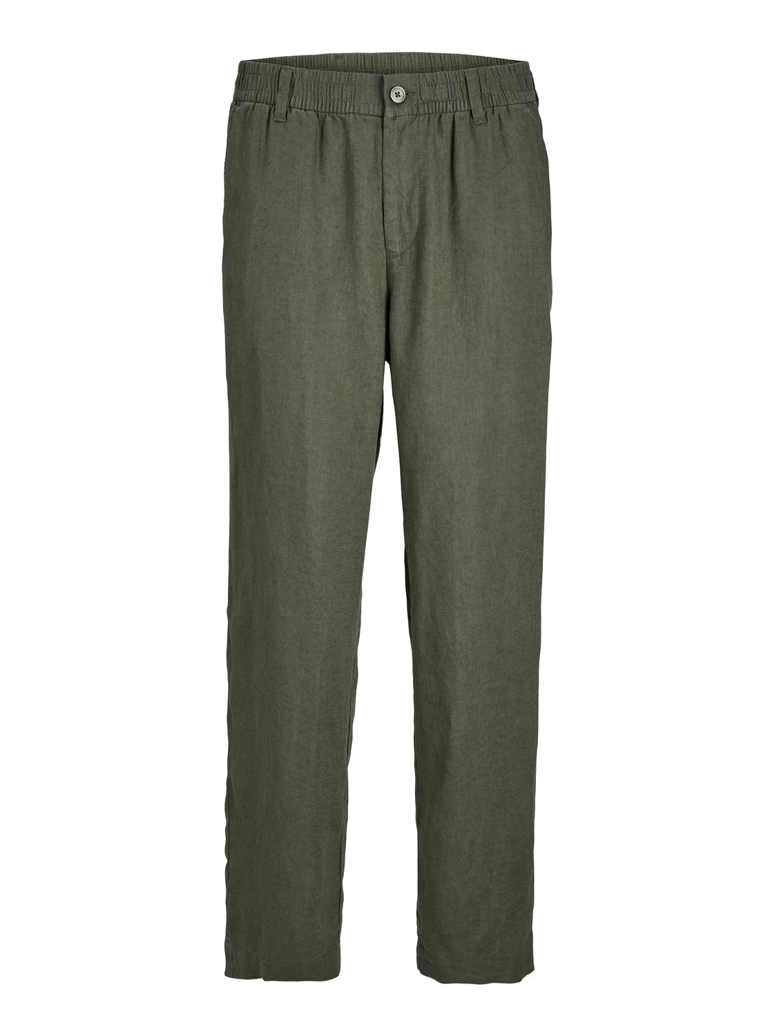 Jack & Jones uomo pantalone in lino Karl Lawrence Linen 12253120 Beetle