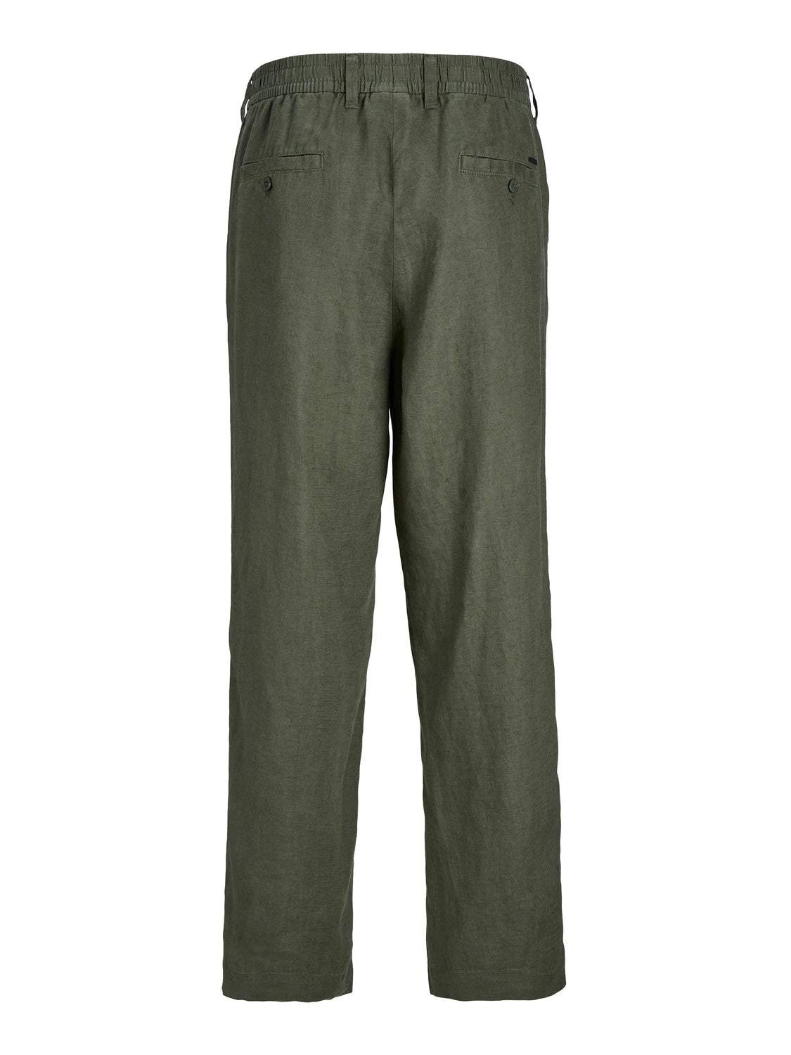 Jack & Jones uomo pantalone in lino Karl Lawrence Linen 12253120 Beetle