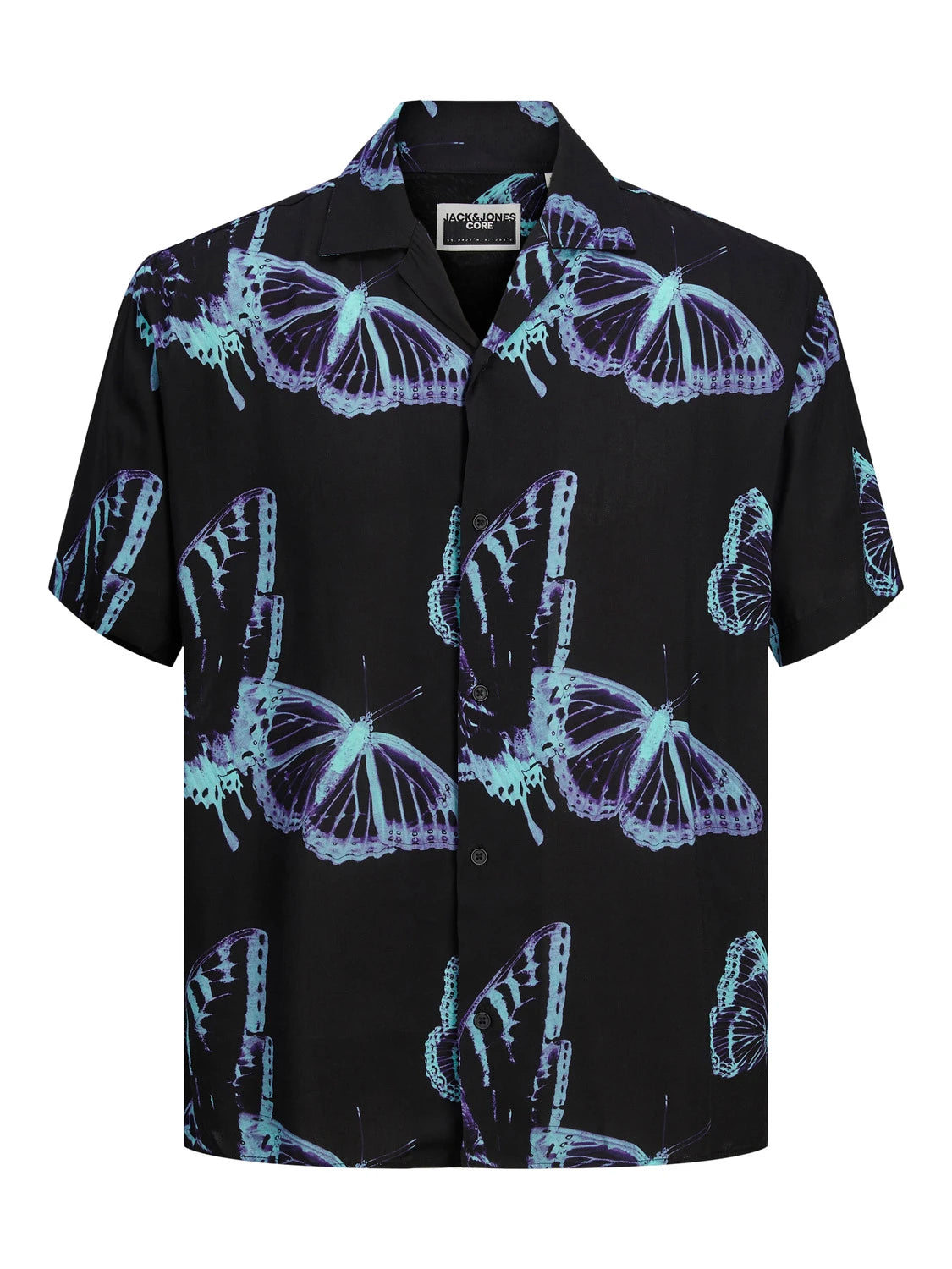 Jack & Jones uomo camicia Jeff Aop Resort Relax Butterfly 12252536
